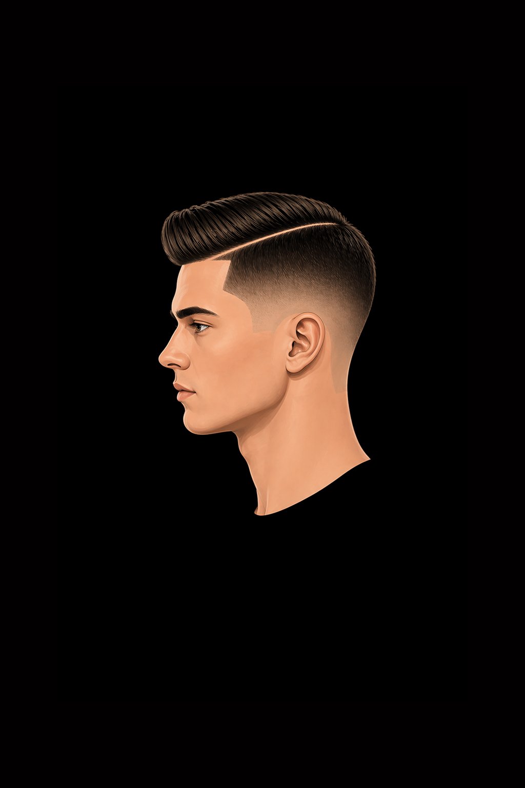 High Fade style