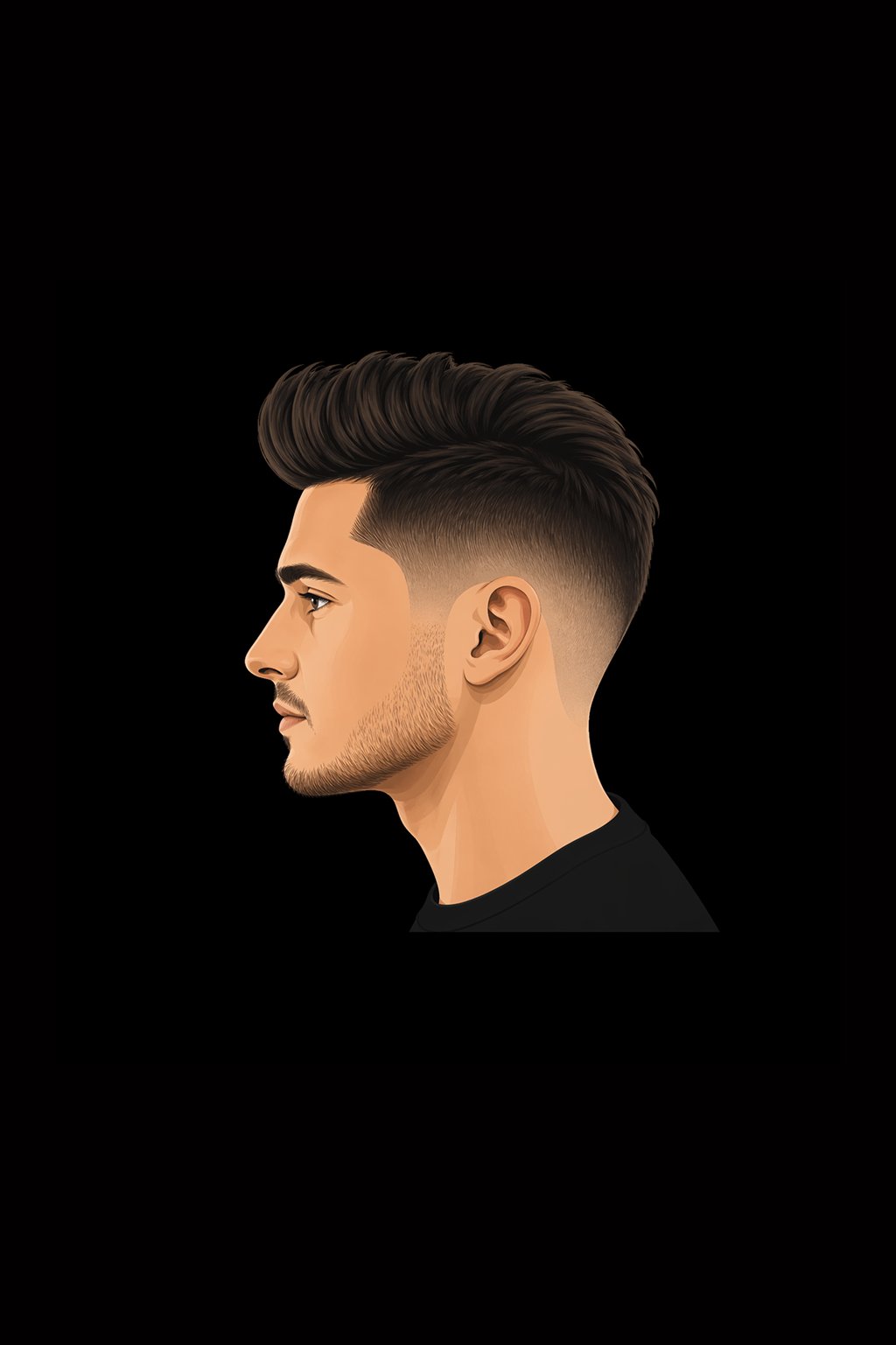 Mid Fade style